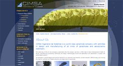 Desktop Screenshot of cimsa.com