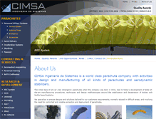 Tablet Screenshot of cimsa.com